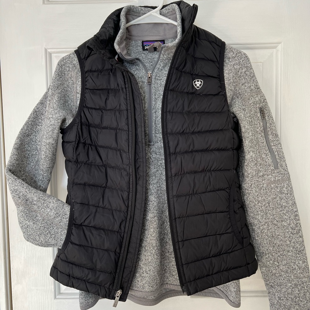 Ariat XS Ideal Down Black Vest